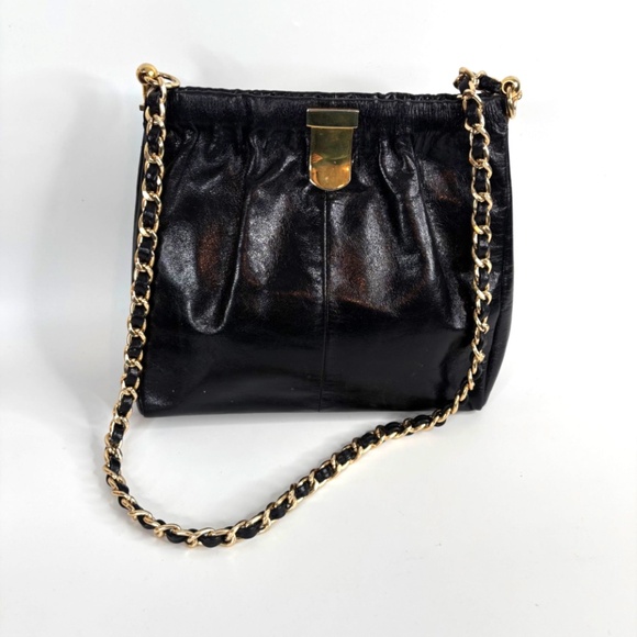 Vintage 60s Purses Set of 3 Handbags Harry Levine Bonwit Teller Jacobsons Navy - Picture 2 of 16